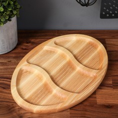 Блюдо-доска для подачи и нарезки Доброе дерево