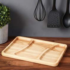 Блюдо-доска для подачи и нарезки Доброе дерево