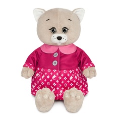 Мягкая игрушка Колбаскин&Мышель Мышель в Розовом Пальто 25 см