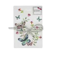 Заколка для волос Lukky Fashion Бант с кристаллами