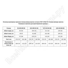 Костюм спрут пограничник рис. 55.1, куртка/брюки, р. 48-50/96-100, рост 170-176, 103656