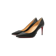 Кожаные туфли Kate 85 Christian Louboutin