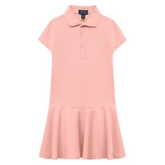 Хлопковое мини-платье Polo Ralph Lauren