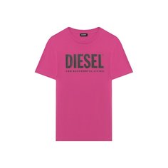Хлопковая футболка Diesel