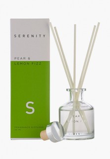 Аромадиффузор Decogallery SERENITY "Pear & Lemon Fizz", 50 мл