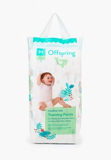 Подгузники-трусики Offspring Совы, M (6-11 кг) 42 шт.