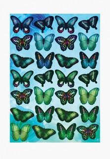 Наклейка декоративная Decoretto Сумеречные бабочки
