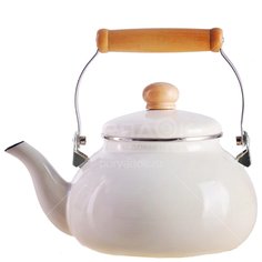 Чайник эмалированный Mayer&Boch 29487 молочный, 2.5 л