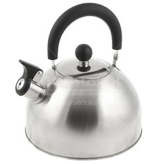 Чайник из нержавеющей стали Daniks MSY-021M со свистком, 3 л