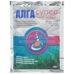 Удобрение органоминеральное Алга Супер из морских водорослей, 0.1 кг