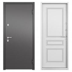 Дверь входная металлическая Термо Австралия эмаль, 950 мм, левая, цвет белый Torex