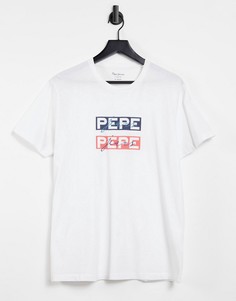 Футболка Pepe Jeans Sid-Белый