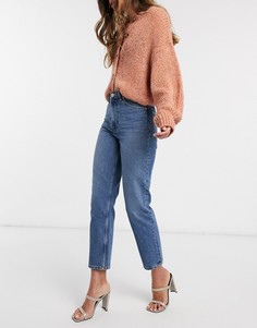 Синие прямые джинсы ASOS DESIGN recycled florence-Синий