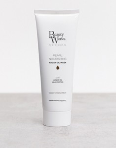 Питательная маска для волос с аргановым маслом 250 мл Beauty Works Pearl-Бесцветный