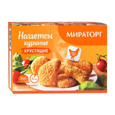 Наггетсы куриные Мираторг Хрустящие 300 г