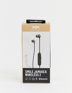 Черные наушники House of Marley Smile Jamaica Wireless 2-Бесцветный