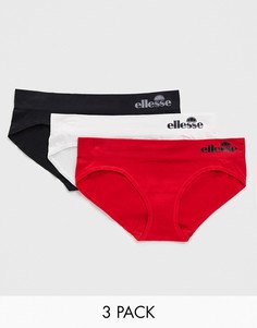 Набор из 3 трусов (серые/черные/красные) Ellesse-Многоцветный