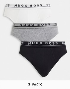 Набор из 3 разноцветных трусов BOSS bodywear-Многоцветный