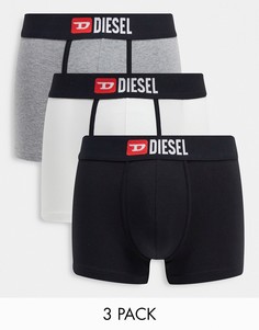 Набор из 3 боксеров‑брифов с логотипом Diesel-Многоцветный