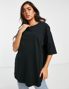 Черный oversized-свитшот Selected Femme-Черный цвет