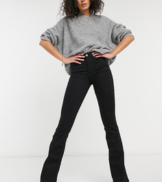 Черные расклешенные джинсы River Island Tall-Черный цвет