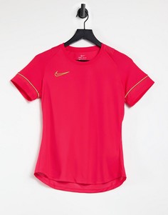 Красная футболка Nike Football Academy Dry-Красный