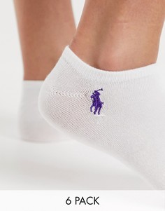 Набор из 6 пар спортивных носков с амортизирующим эффектом Polo Ralph Lauren-Многоцветный