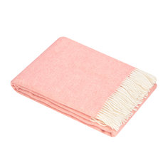 Плед Home Blanket Alisabetta розовый с белым 140х200 см