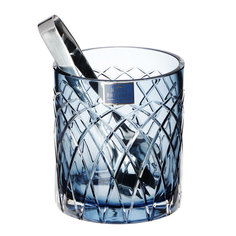 Ведерко для льда Dartington crystal Harris ink blue хрусталь
