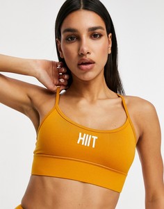 Золотистый бралетт HIIT Studio Peached Core