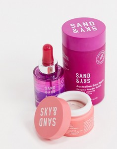 Подарочный набор для очищения и сияния кожи Sand & Sky (стоимостью 114,70 GBP)-Бесцветный