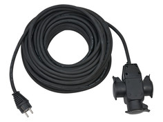 Удлинитель Brennenstuhl Extension Cable 3 Sockets 25m IP44 Black 1167820301