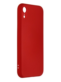 Чехол mObility для APPLE iPhone XR Soft Touch Red УТ000020643