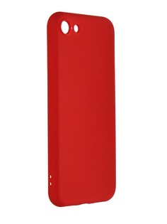 Чехол mObility для APPLE iPhone SE 2020 Soft Touch Red УТ000020622