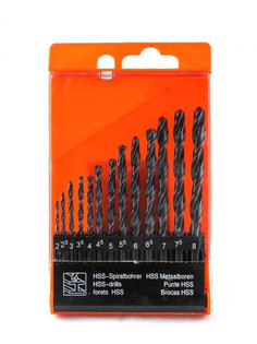 Набор сверл Sparta по металлу 2-8mm 13шт 723355