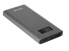 Внешний аккумулятор Qumo PowerAid P10000 V2 QC/PD 10000mAh Dark Grey 24024