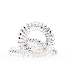 invisibobble invisibobble Резинки-пружинки для волос Power Crystal Clear 3 шт