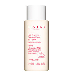 Lait Velours Demaquillant Очищающее молочко для любого типа кожи в дорожном формате Clarins