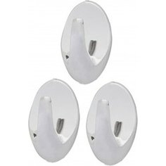 Крючок Axentia хром 170х120х25 мм 3 шт