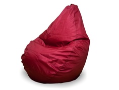 Кресло-мешок «груша» xxxl (пуффбери) красный 150x110x100 см.