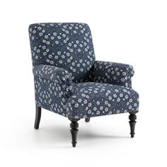 Кресло diane (laredoute) серый 80x106x88 см.