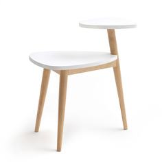 Журнальный столик jimi (laredoute) белый 46x60x33 см.