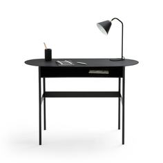 Письменный стол oblone (laredoute) черный 110x75x46 см.