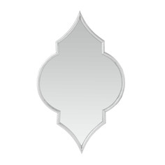 Зеркало настенное chesses (to4rooms) серебристый 58.0x92.0x3.0 см.
