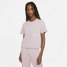 Женская футболка Swoosh Womens Short-Sleeve Top Nike