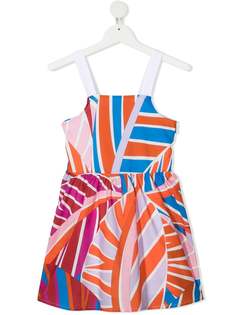 Emilio Pucci Junior платье с абстрактным принтом