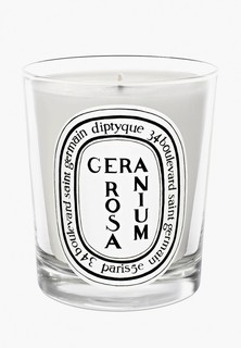 Свеча ароматическая Diptyque GERANIUM ROSA candle 190 г