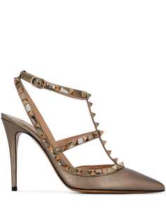 Valentino Garavani босоножки Rockstud 100