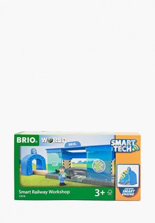 Набор игровой Brio Smart Tech, "Вагоноремонтная мастерская"
