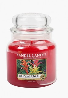 Свеча ароматическая Yankee Candle Тропические джун гли Tropical Jungle 411 г / 65-90 часов